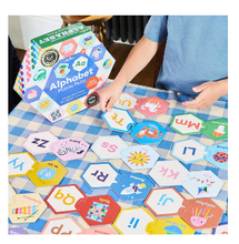 Load image into Gallery viewer, Alphabet Hexagon Puzzle Pairs