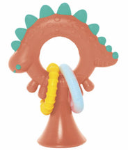 Load image into Gallery viewer, Stick-A-Saurus Rattle Teether