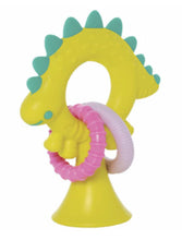 Load image into Gallery viewer, Stick-A-Saurus Rattle Teether