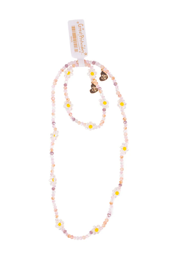 Boutique Daisy Delight Necklace & Bracelet Set