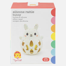 Load image into Gallery viewer, Silicone Rattle Bunny