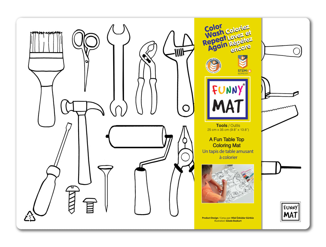 Tools Small Placemat