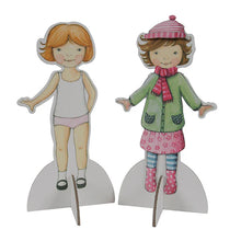 Load image into Gallery viewer, Paper Dolls Kit Vintage