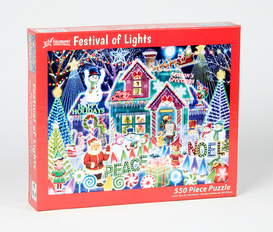 550 PC Festival Of Lights Puzzle