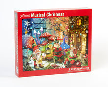 Load image into Gallery viewer, 550 PC Musical Christmas Puzzle