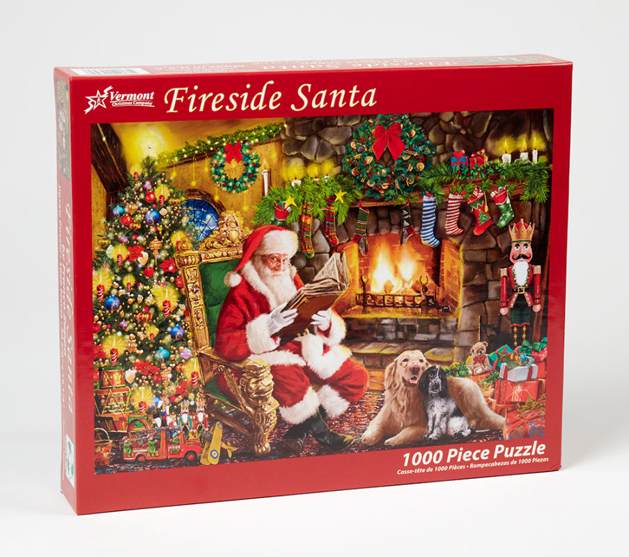 1000 PC Fireside Santa Puzzle