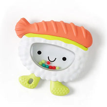 Load image into Gallery viewer, Sweetie Shake Plus Teething &amp; Rattle Sushi Toy