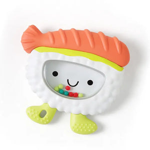 Sweetie Shake Plus Teething & Rattle Sushi Toy