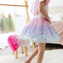 Load image into Gallery viewer, Sparkling Mermaid Tutu Size 4-6
