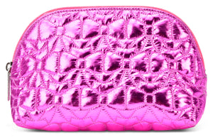 Shining Bows Quilted Oval Bag