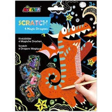 Load image into Gallery viewer, Scratch Art 4 Magic Animals