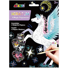 Load image into Gallery viewer, Scratch Art 4 Magic Animals