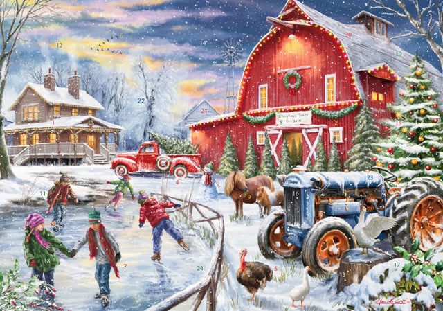 Barnyard Christmas Advent Calendar