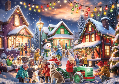 Yuletide Village Advent Calendar