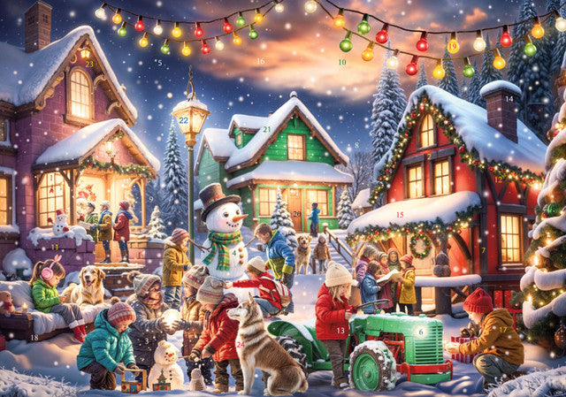 Yuletide Village Advent Calendar