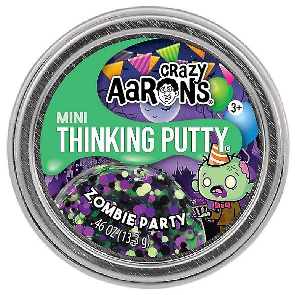 Mini Zombie Party Putty Tin