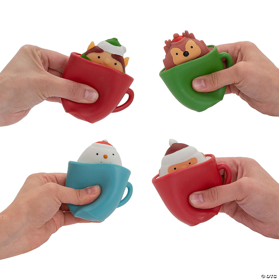 Christmas Squeeze  Cup Characters