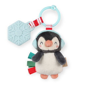 Holiday Itzy Pal Plush & Teether Penguin