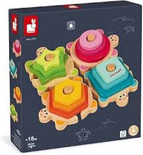 Load image into Gallery viewer, Zigolos Stackable Turtle Puzzle