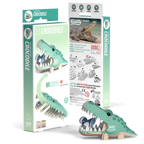 Eugy Crocodile 3D Puzzle