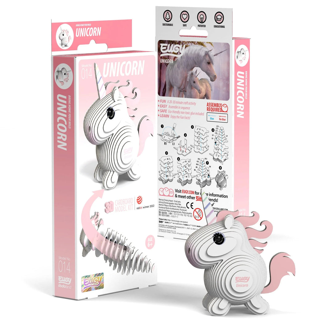 Eugy Unicorn 3D Puzzle