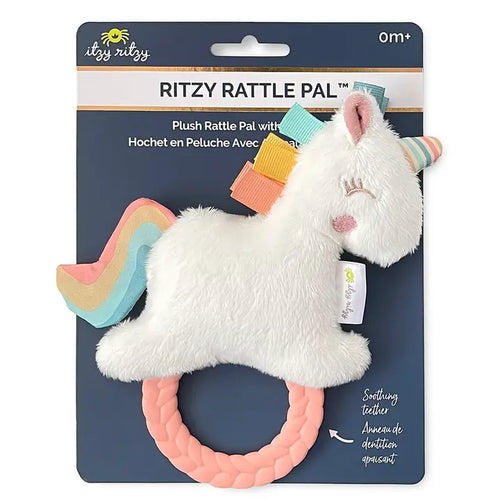 Ritzy Rattle Pal Plush Pal Unicorn With Teether