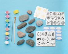 Load image into Gallery viewer, Holiday Hide &amp; Seek Rock Painting Kit