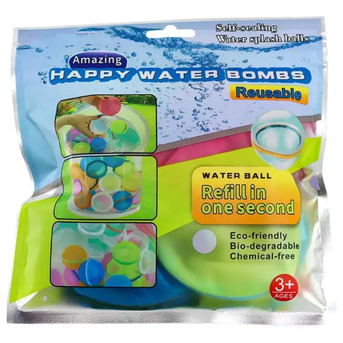 Reuseable Self-Sealing Water Ballons 6 Pack