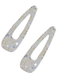 Boutique Gel Sparkle Hairclips