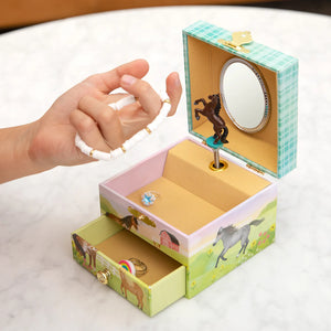 Horse Musical Jewelry Box