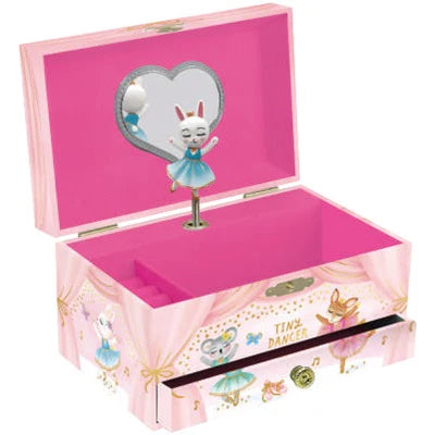 Animal Ballerina Musical Jewelry Box Deluxe