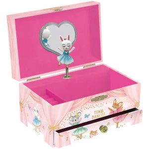 Animal Ballerina Musical Jewelry Box Deluxe