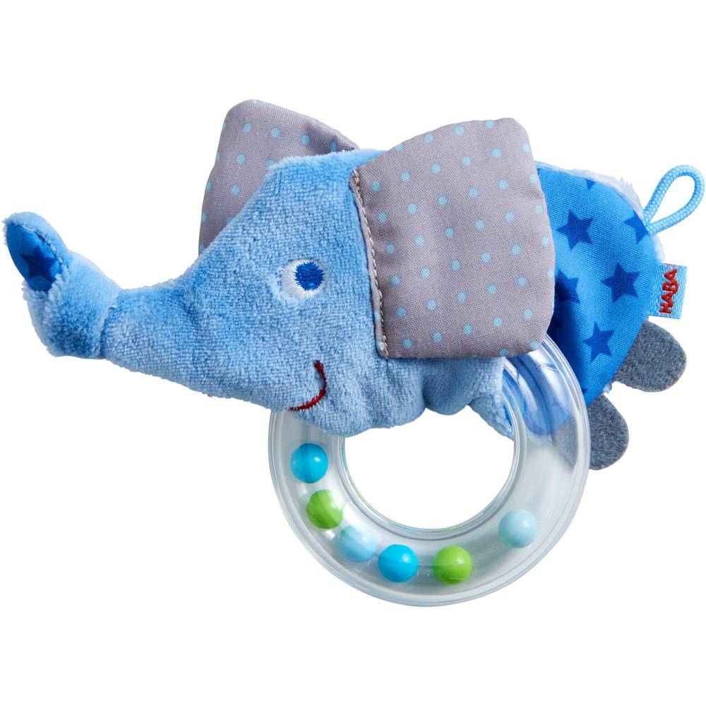 Elephant Fabric Clutch Toy