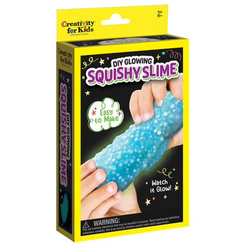 DIY Glowing Squishy Slime