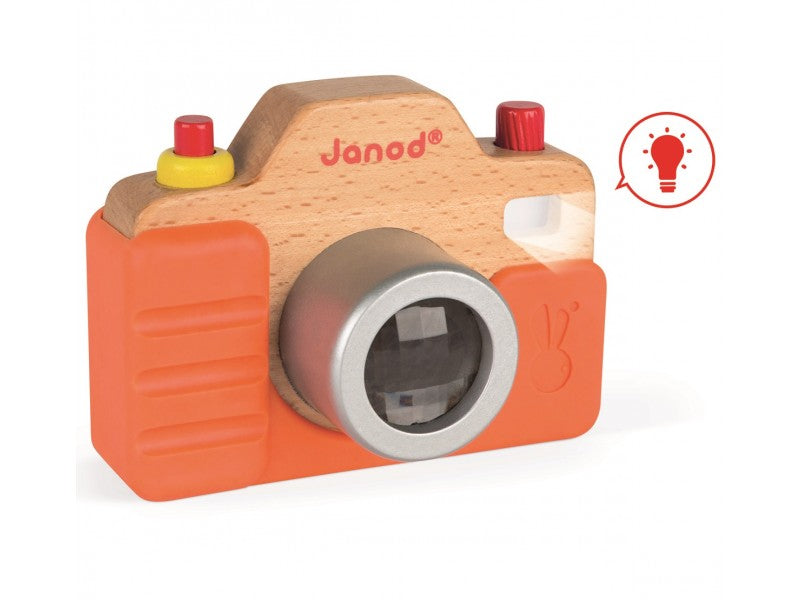 Wooden Camera With Sounds