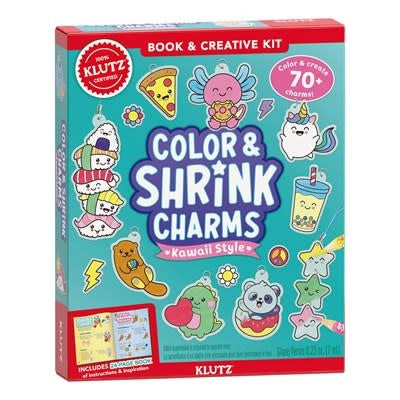Color & Shrink Charms Art Kawaii Style