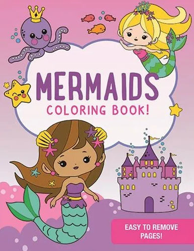 Mermaids Coloring Book