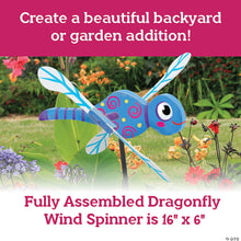 Load image into Gallery viewer, Make Your Own Wind Spinner Dragonfly