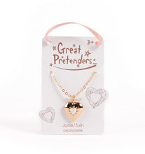 Load image into Gallery viewer, Birthstone Heart Locket