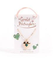 Load image into Gallery viewer, Birthstone Heart Locket