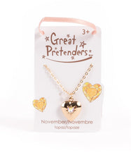 Load image into Gallery viewer, Birthstone Heart Locket