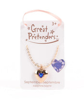 Load image into Gallery viewer, Birthstone Heart Locket