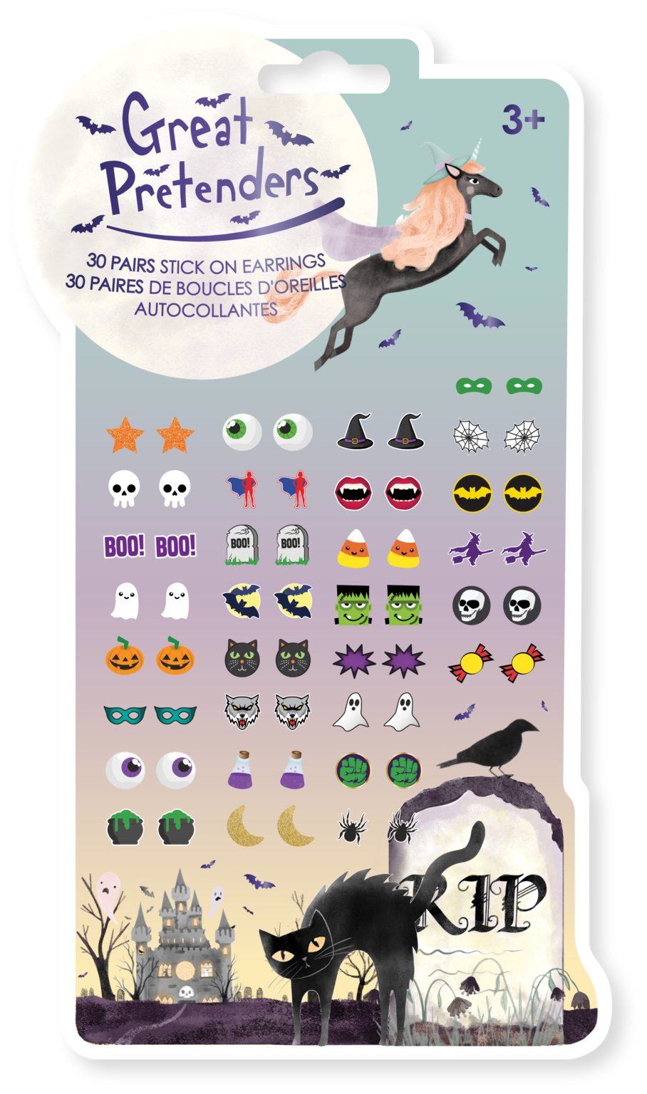 Halloween Sticker Earrings