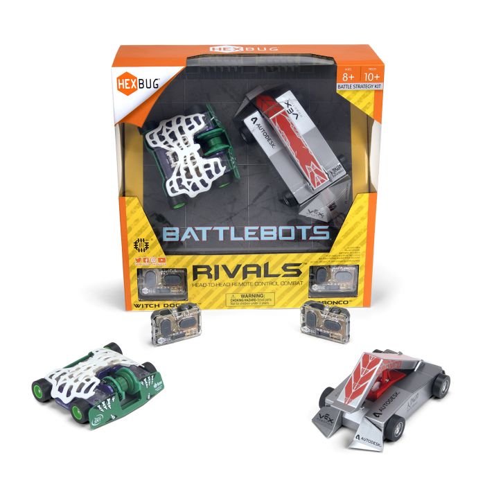 Hexbug BattleBots Rivals (Bronco And Witch Doctor)