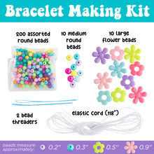 Load image into Gallery viewer, Beaded Flowers Bracelet Mini Kit