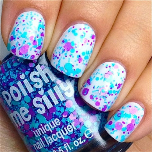 Dreamer Polka Dot Top Coat Nail Polish