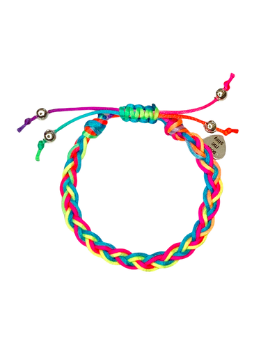 Bright Neon Large Braid Bracelet