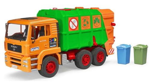 MAN TGA Garbage Truck Orange 50th Anniversary