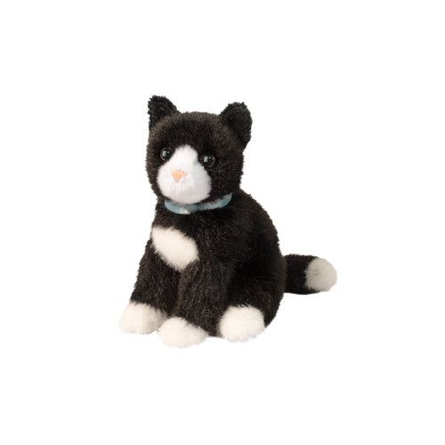 Mini Black & White Cat