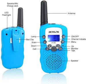Sky Blue Walkie Talkies